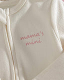 6pc Newborn Baby Girl Letter Print Soft Knit Romper + Headband Set