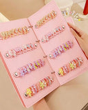 4-Page Loose-Leaf Booklet Design Organizer For Hair Accessories