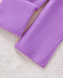 Tween Girls Purple Spaghetti Strap Jumpsuit