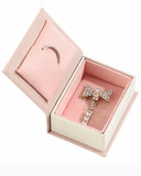 1pc Creative Book-Shaped Jewelry Box (Green, Pink, Sky Blue, Meroon, Red)