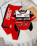 Baby Boys Racing Sports Graphic T-Shirt & Pants Set