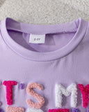 Girls Birthday Embroidery T-Shirt & Colorful Mesh Skirt 2-Piece Set