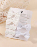 8pcs Cute Bowknot Hair Clips