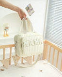 Small Crossbody Embroidery Diaper Bags (Bear and MAMA)