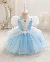 Baby Girls Blue Cinderella Dress