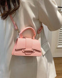 Women’s Pink Textured Lipstick Case Mini Jacquemus Bag