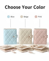 Travel PU Leather Jewelry Storage Book (4 Colours)