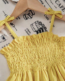 Girls’ Woven Camisole Top & Shorts Outfit (7 Colours)