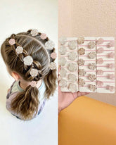 10/20/30 Pcs Floral Hair Ties