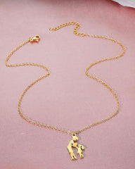 Mother–Daughter Premium Love Pendant Necklace – Meaningful Gift for Mom (Mother’s Day)