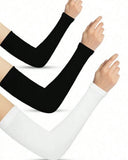 1 pair of Women’s Straight Fabric Sun Protection Sleeves