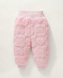 Baby Girl Pink Heart Hooded Fleece Jacket & Pants