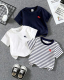 Baby Boys 3-Pack Shirts – Soft Everyday Wear