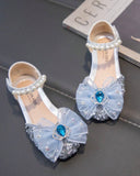 Fancy Girls Blue Princess Shoes