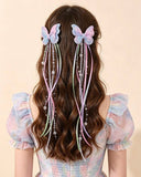 2pcs Butterfly Shaped Hair Clips
