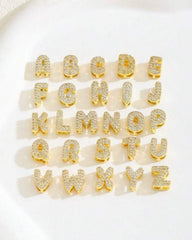 English Alphabet Pendant Necklace – Personalized Initial Charm for Kids & Women
