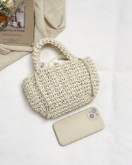 Stylish Crocheted Small Bag for Women