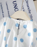 Girls 2-Piece 3D Bow Sleeveless Top & Blue Bloom Shorts Set