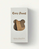 3-Piece Baby Grooming & Care Set – Wooden Wool Brush & Comb