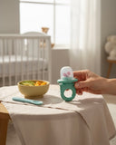 Frida Baby Push Pop Feeder – Silicone Baby Food & Fruit Feeder