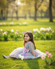 Sparkling Multicolour Princess Tulle Dress