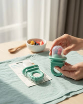 Frida Baby Push Pop Feeder – Silicone Baby Food & Fruit Feeder