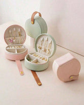 Portable Jewellery Case ( Pink, White, Green, Matcha Green, Dark Pink)