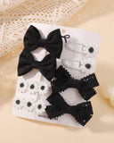 8pcs Cute Bowknot Hair Clips