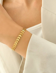 Women Stainless Steel Chain Bracelet