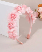 1pc Solid Color Floral Children Headbands
