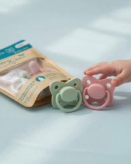 Dr. Brown’s HappyPaci 100% Silicone Baby Pacifier – 2 Soothers in 1 Pack