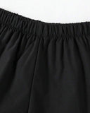 Tween Girls Black & White Bow Embroidery T-Shirt with Cargo Pants Set