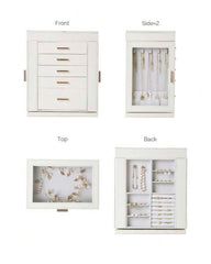 360° Rotating Jewelry Storage Box – Multiple Layer Organizer