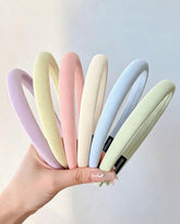 4pcs Milk Tone Headbands