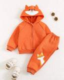 Baby Boy Orange Winter 2-Piece Set