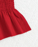 Girls’ Woven Camisole Top & Shorts Outfit (7 Colours)