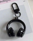 3D Headphone Keychain Bag Charm (10 Colours)