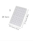 Multi-Functional Transparent Jewellery Storage Box with 28/56 Compartments