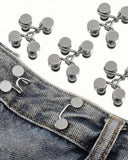 2 Pairs of Waist Cinchers / Buckle for Jeans Adjustment