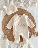 Newborn Baby Soft Fleece Winter Romper Set