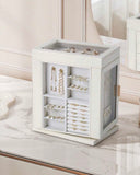 360° Rotating Jewelry Storage Box – Multiple Layer Organizer
