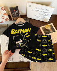 Baby Boy BATMAN T-Shirt & Shorts Summer Set