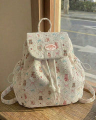 Beige Multifunctional Large Capacity Backpack
