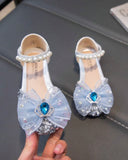 Fancy Girls Blue Princess Shoes