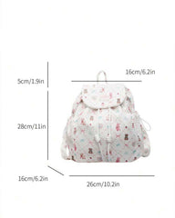 Beige Multifunctional Large Capacity Backpack