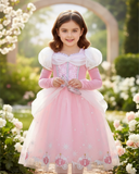 Girls Pink Cinderella Dress