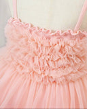 Pink Baby Girl Luxurious Ballet Sleeveless Party Dress – Spring / Summer