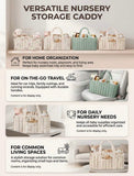 Premium Caddy Organisers for Baby Items (3 Designs)