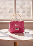 Pink Barbie Crossbody Chain Bag