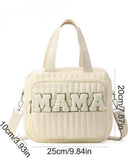 Small Crossbody Embroidery Diaper Bags (Bear and MAMA)
